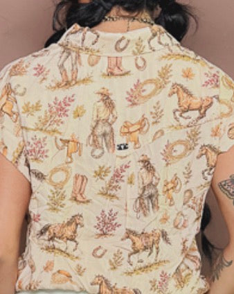 Prairie Days Western Button Down